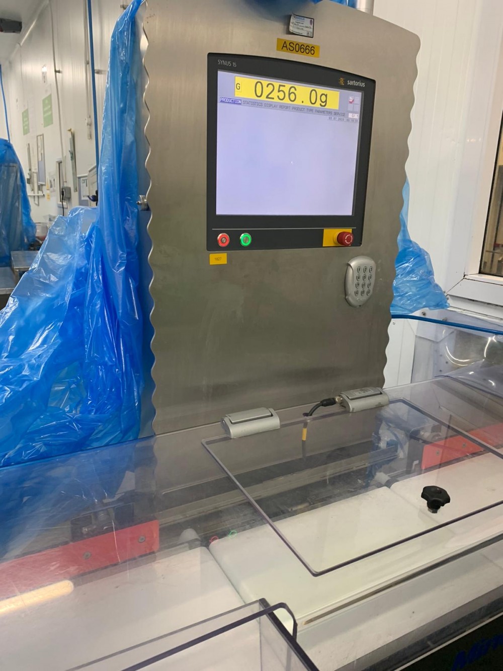 Used Sartorius Synus 15 combination checkweigher