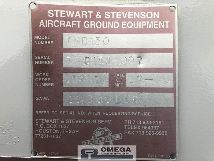Used Stewart & Stevenson TMD150 Air Start Unit - Continuous Flow