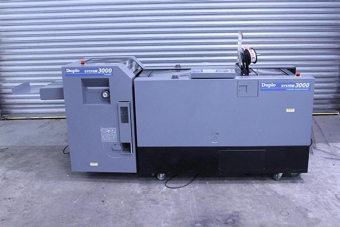 Used Duplo 3000 System Bookletmaker and Trimmer (#1034)