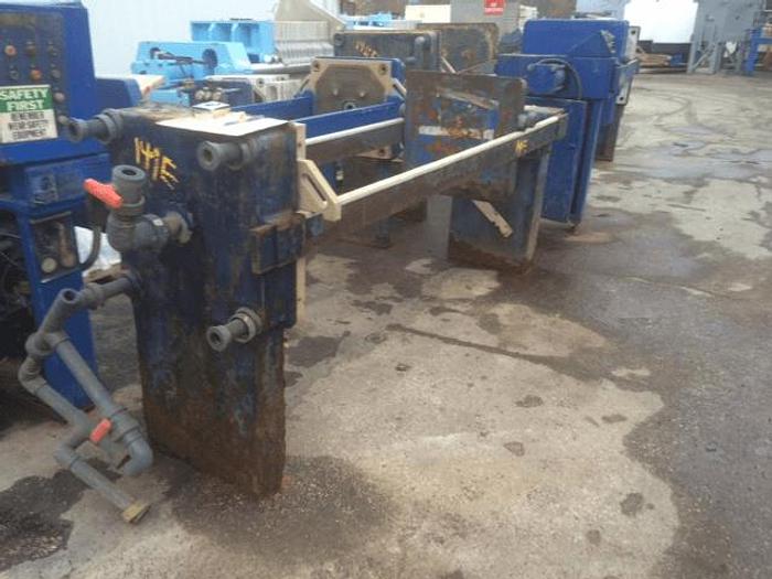 Used 9 CU. FT. JWI FILTER PRESS – 630 MM – C.G.R. – #8485