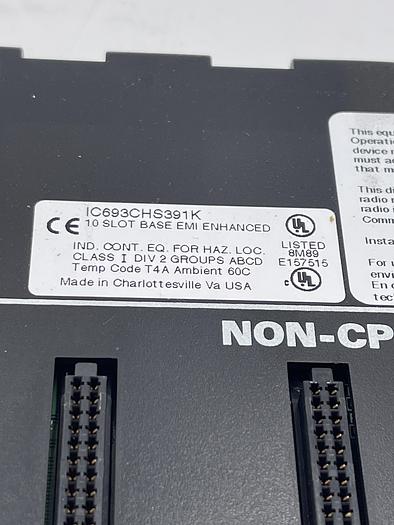 Used GE IC693CHS391K