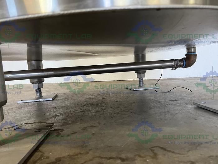 Used AAA Metal Fabrication  290 Gallon Jacketed Glycol Reservoir  Vessel