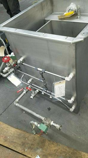 Used Hot Water Cleaning System Tank & Electric Hot Shot Boiler Clean Parts Washing