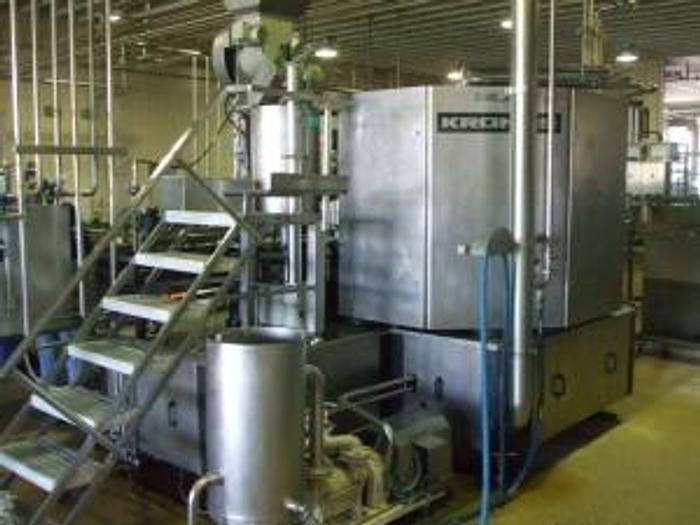 Used krones 40/10 monoblock filler/crowner