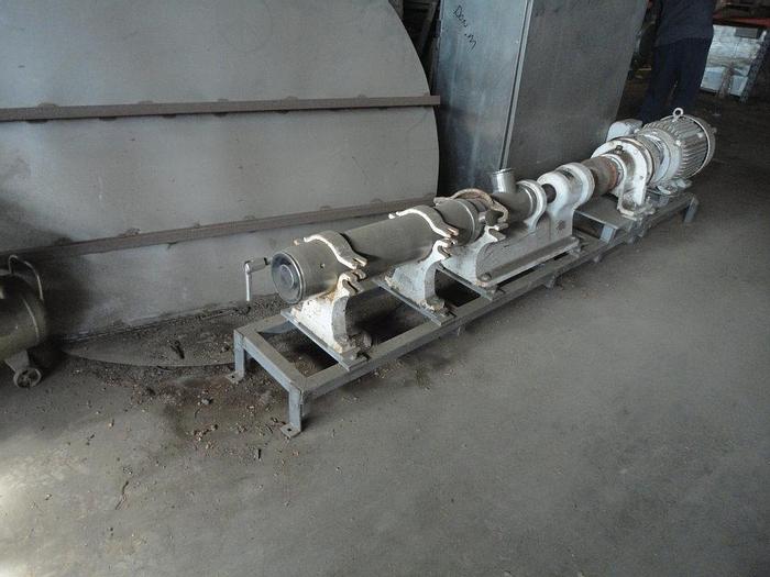 Used Pump, Moyno, 25 HP, 4", S/st, Robbin, Mdl 2FFC10HSJE #S740722