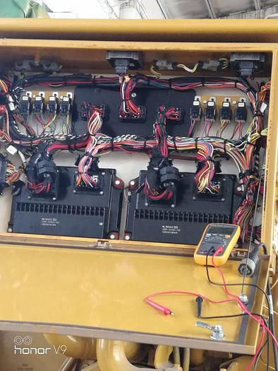 Used Caterpillar C 175 engine with Kato generators Very low working hours.