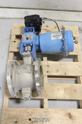 Used Neles Jamesbury R21CB06CCJDV 6" V-Ball Control Valve #32020