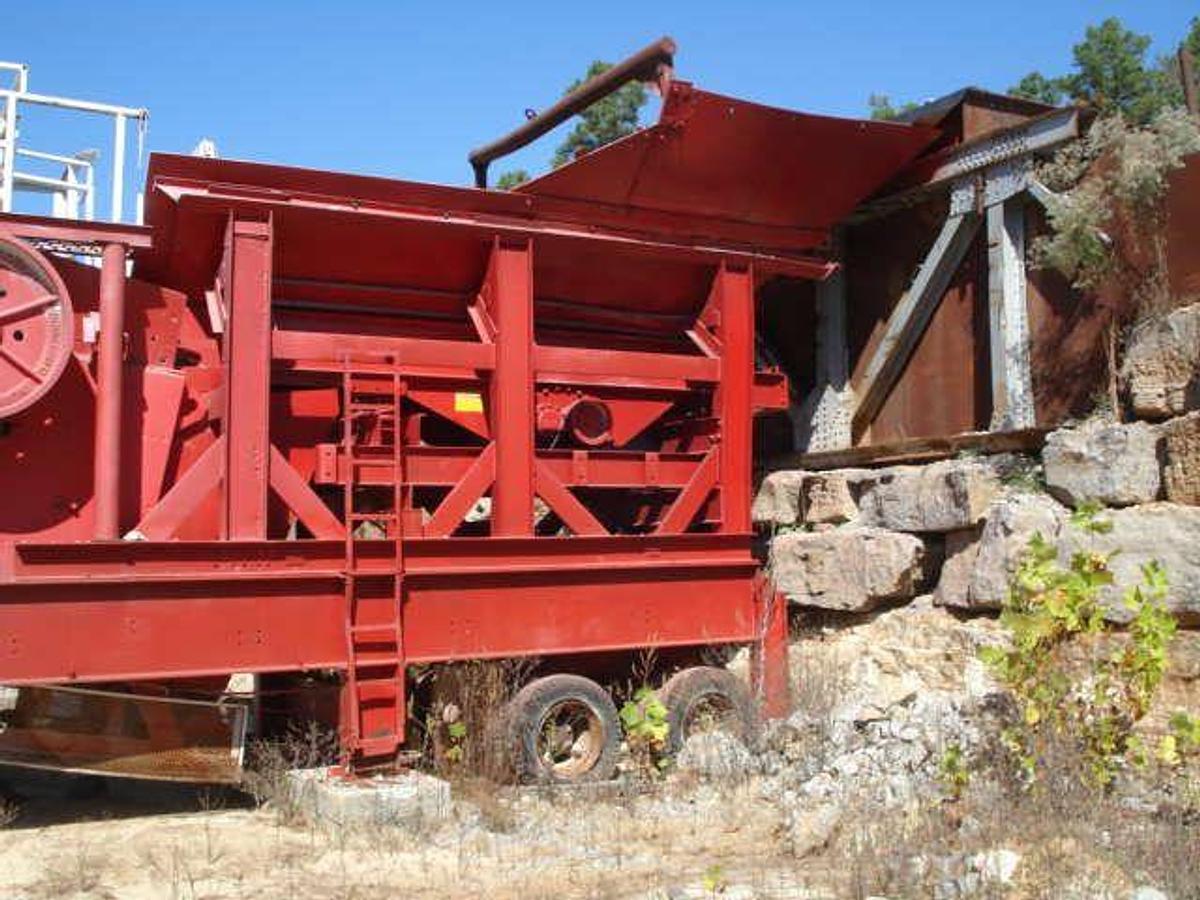 Used Pioneer 3042 Portable Jaw Crushing Plant