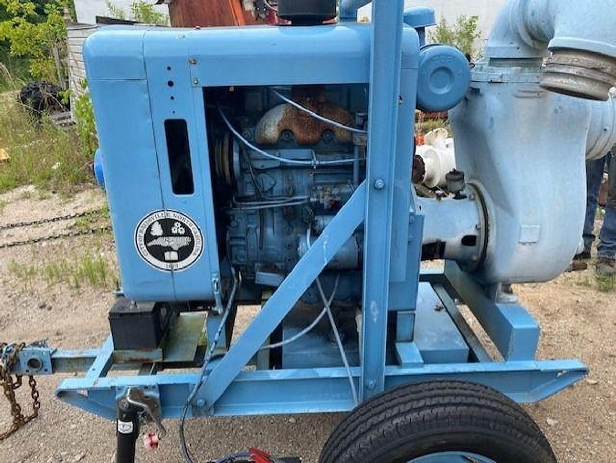 Used Portable Gorman Rupp Pump