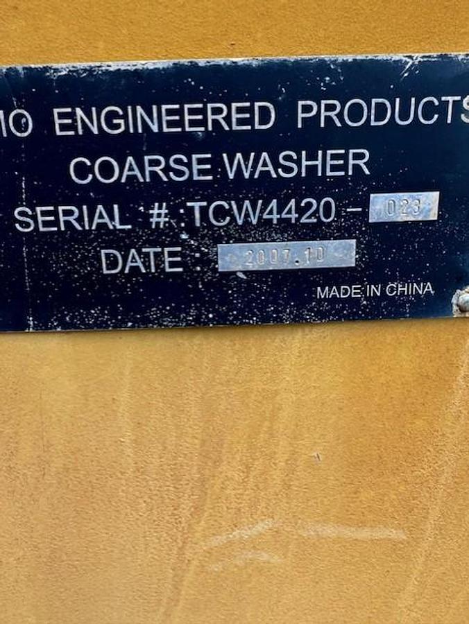 Used Trio 44" Course Material Washer