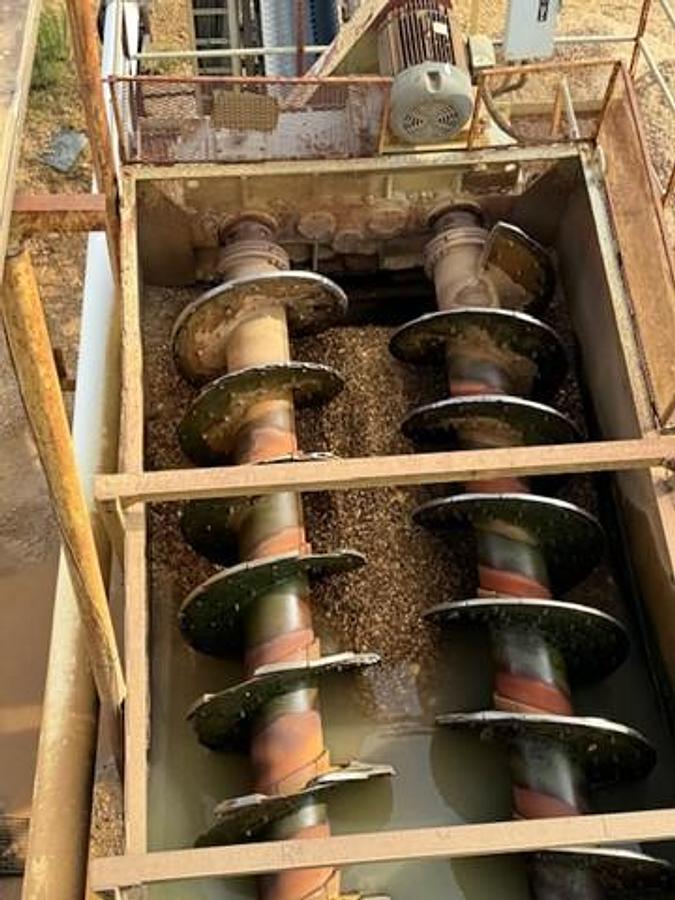 Used EIW 44X25 Double Shaft Sand Screw