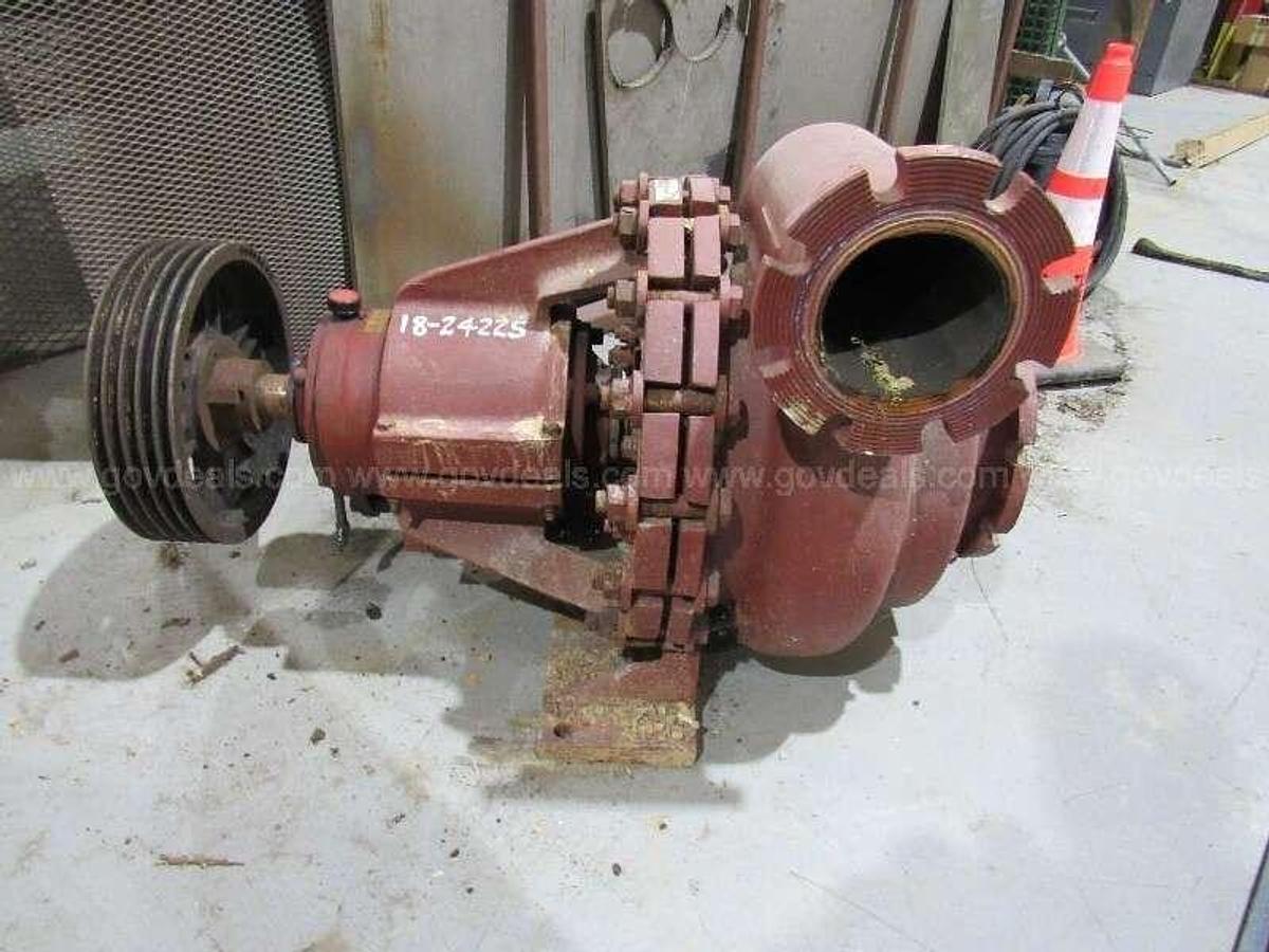 Used Pearce 8X6 Pump