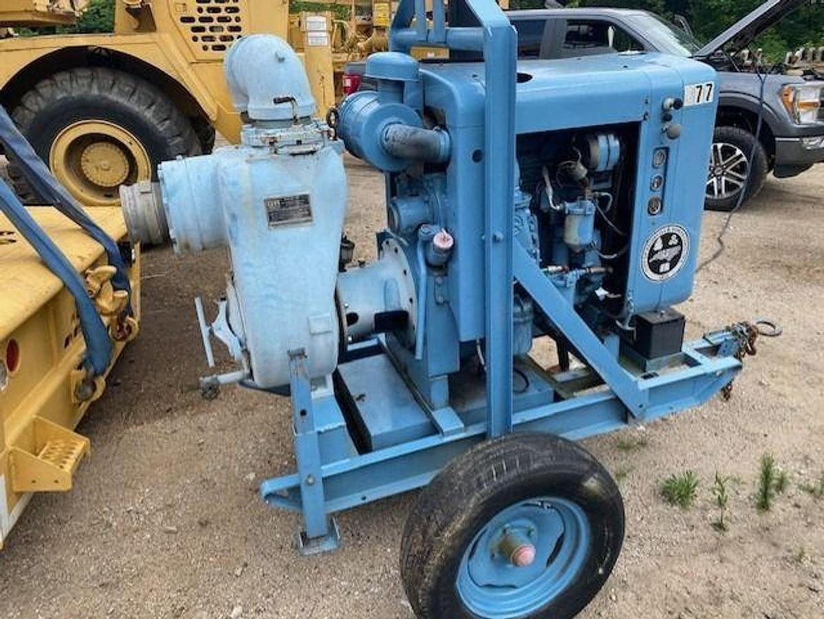 Used Portable Gorman Rupp Pump