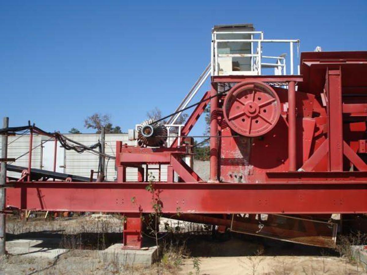 Used Pioneer 3042 Portable Jaw Crushing Plant