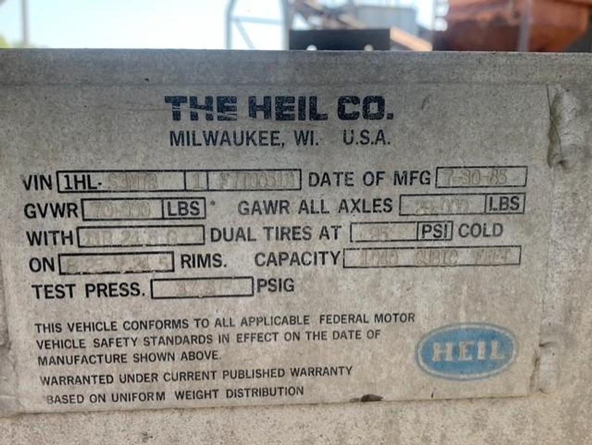 Used 97 Polor Cement Trailer