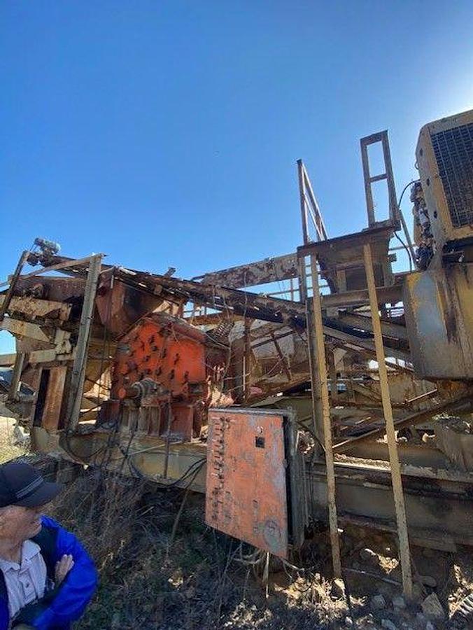 Used Portable Hazemag Crusher