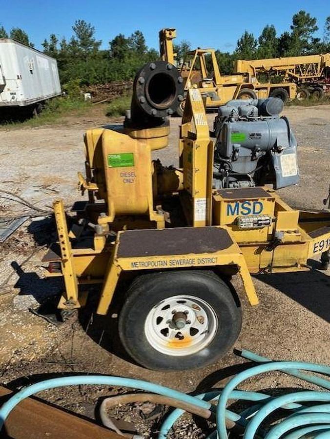 Used Whacker Portable 6X6 Pump