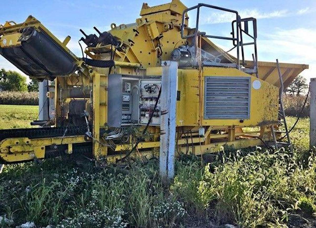 Used Rubblemaster Portable HSI Crushing Plant
