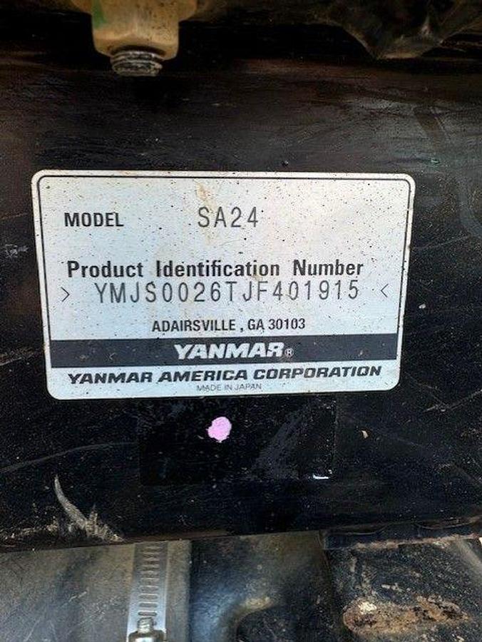 Used Yanmar Backhoe Loader