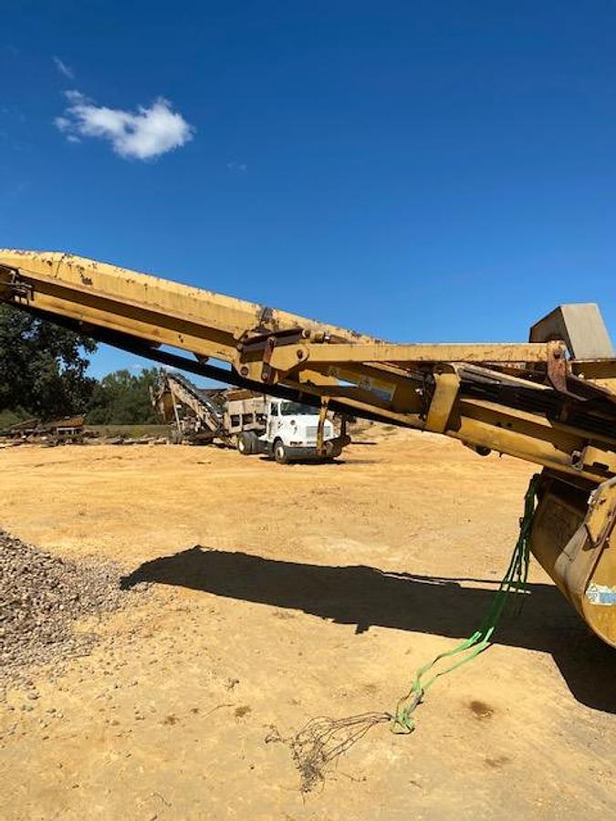 Used 2007 EXTEC Model E-7 Crawler Mounted Screening Plant, SN: 11497, with 12,400 hours, diesel engine, 5' X 16' Double Deck Incline