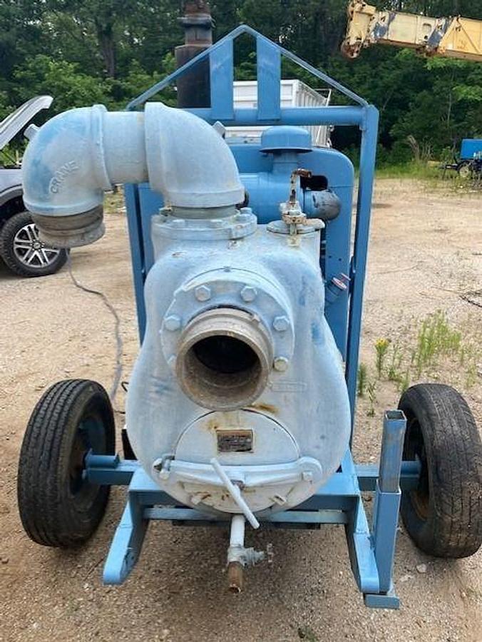 Used Portable Gorman Rupp Pump
