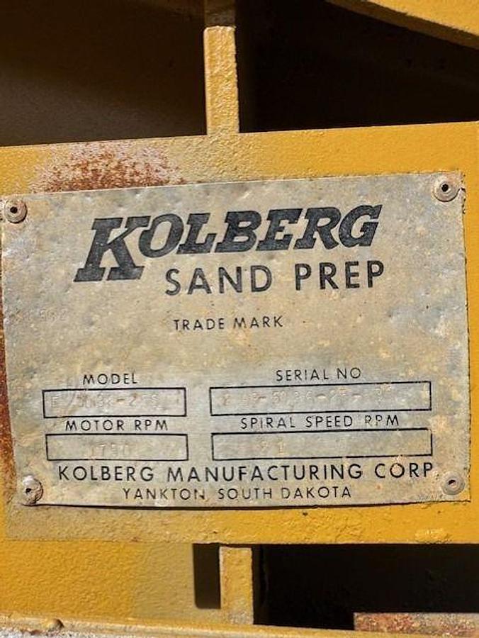 Used Kolberg 36x25 Sand Screw