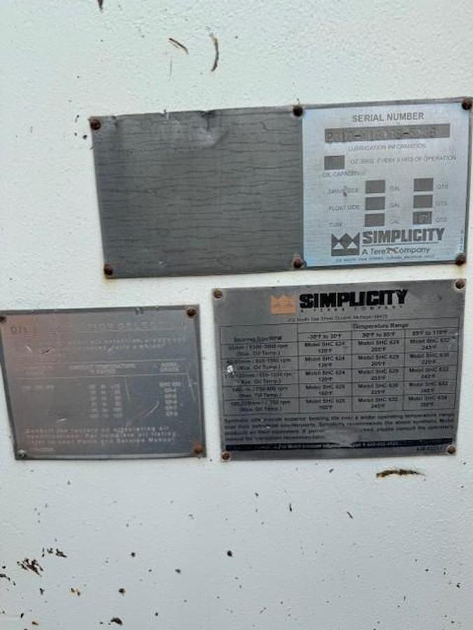 Used Terex 6X16 Double Deck Screen