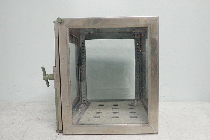 Used Boekel Stainless Steel Desiccator Industrial Steampunk Cabinet