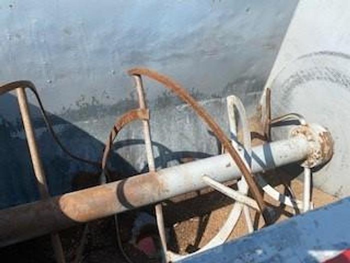 Used 50 CU. FT. RIBBON BLENDER – 7.5 HP MOTOR – MOUNTED ON BASE WITH WHEELS (#9775)