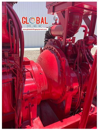 Used Item 0598 : Sullair 1350CFM / 350PSI Air Compressor & Ariel JGA-2 2-Stage Booster Combination