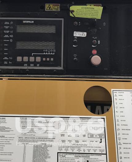 0.90 MW 2008 New Caterpillar G3516 Natural Gas Generator Set