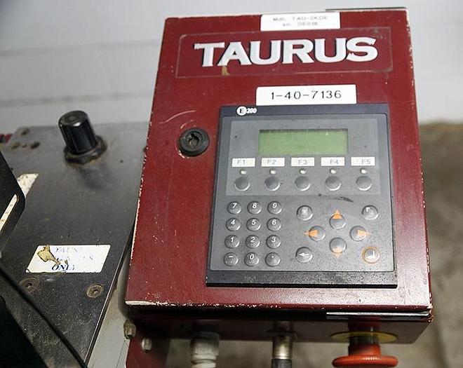 Used TAURUS 2KDE DOUBLE-HEAD UNDERPINNER WITH DIGITAL CONTROLS