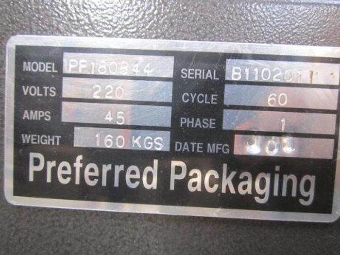 Used Tunnel, Shrink, Preferred Pkg, Mdl PP180844, 10" X 5' X 13", S/st, #C738108