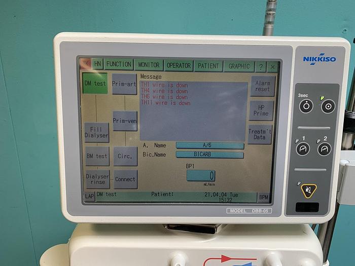 Gebraucht Nikisso DBB-05 Dialysegerät 319032 h