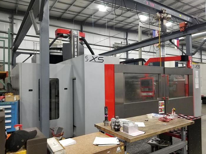 Used Parpas XS-63 (5-Axis) Gantry mill (2013)