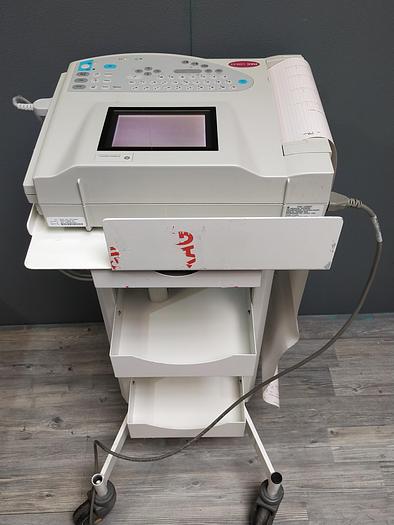 Gebraucht GE MAC 1200 ST EKG Gerät auf Wagen