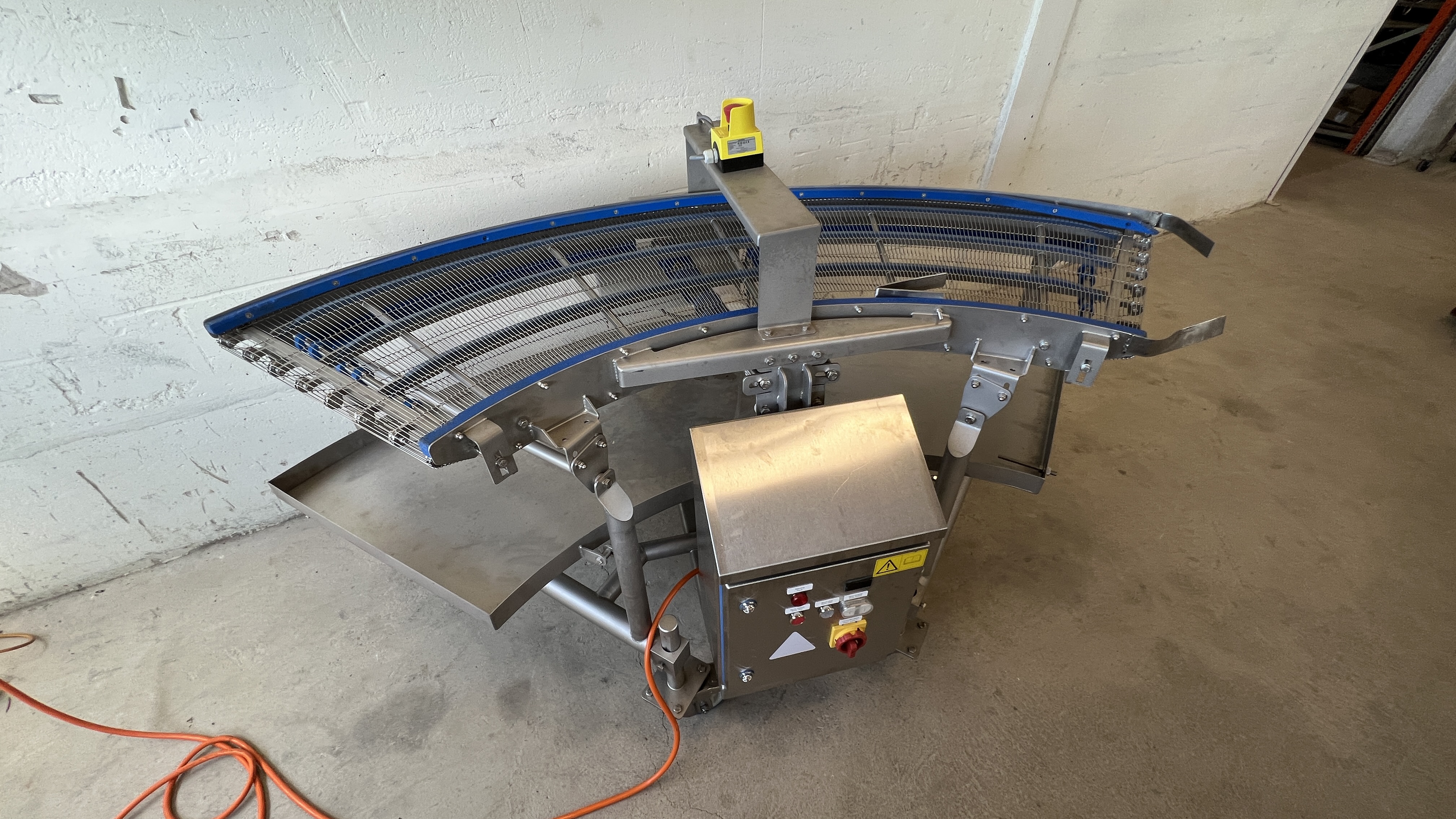 Använd Transportband 90grader, 200x57