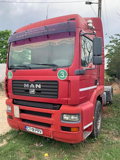 Used 2002 MAN TGA 18.460 , euro 2 , manual ZF