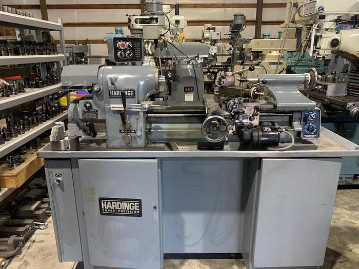 Used Hardingge HLV-H Super Precision Toolroom Lathe