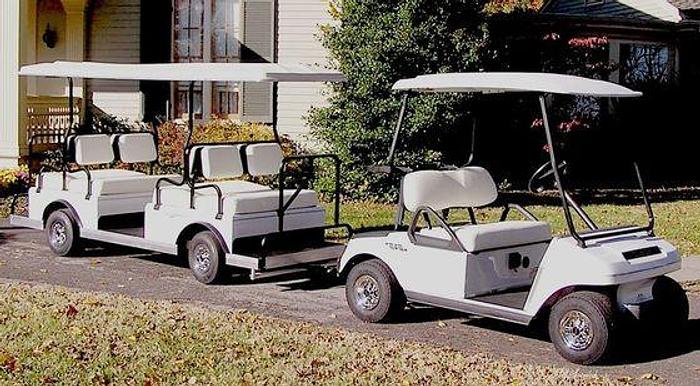 Used Brand New 8 Passenger Tram Trailer