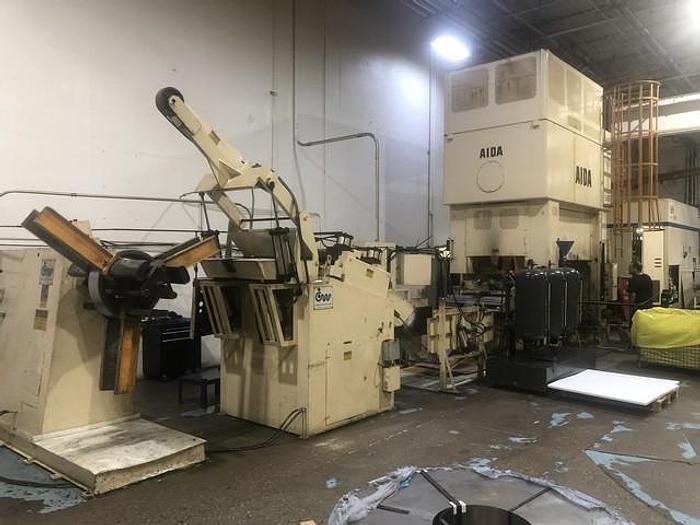 Used 12,500 LBS. SERVO FEED LINE