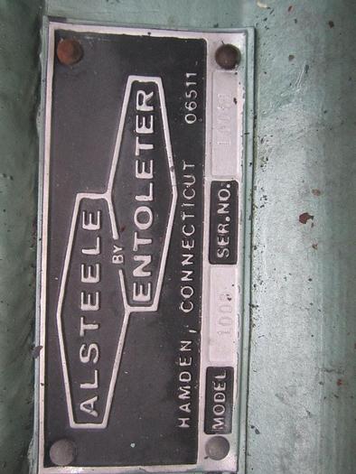 Used Grinder, Plastic, Alsteele, Mdl 1009, 7.5 Hp #S739573