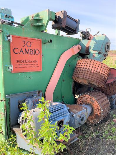 Used Cambio  30" Debarker