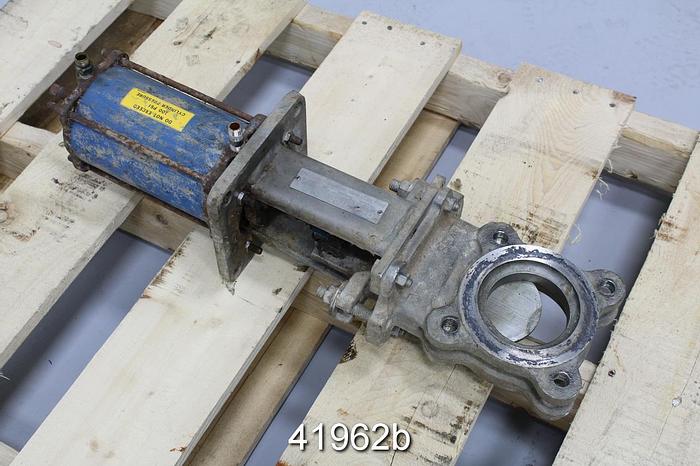 Used Dezurik 3" Air Operated Knife Gate Valve #41962