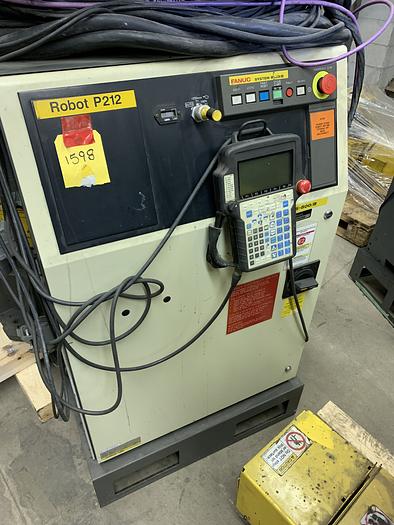 Used FANUC S-500iB 15KG X 2757MM REACH 6 AXIS CNC ROBOT