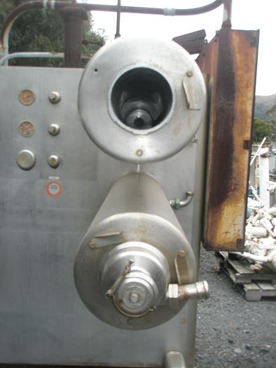 Used Votator, 6" X 48", Double, C-B, S/St, Ammonia, 20 HP, #Z719210