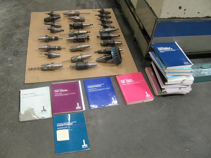 Used OKUMA CADET V4020 CNC VERTICAL MACHINING CENTER - Tons of tooling!