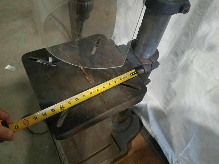 Used Royal Drill Press 1/2 HP Floor Model with Adjustable Table Heavy Duty Drilling