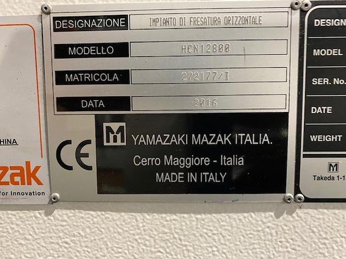 Usato Centro Orizzontale MAZAK HCN 12800 Smooth