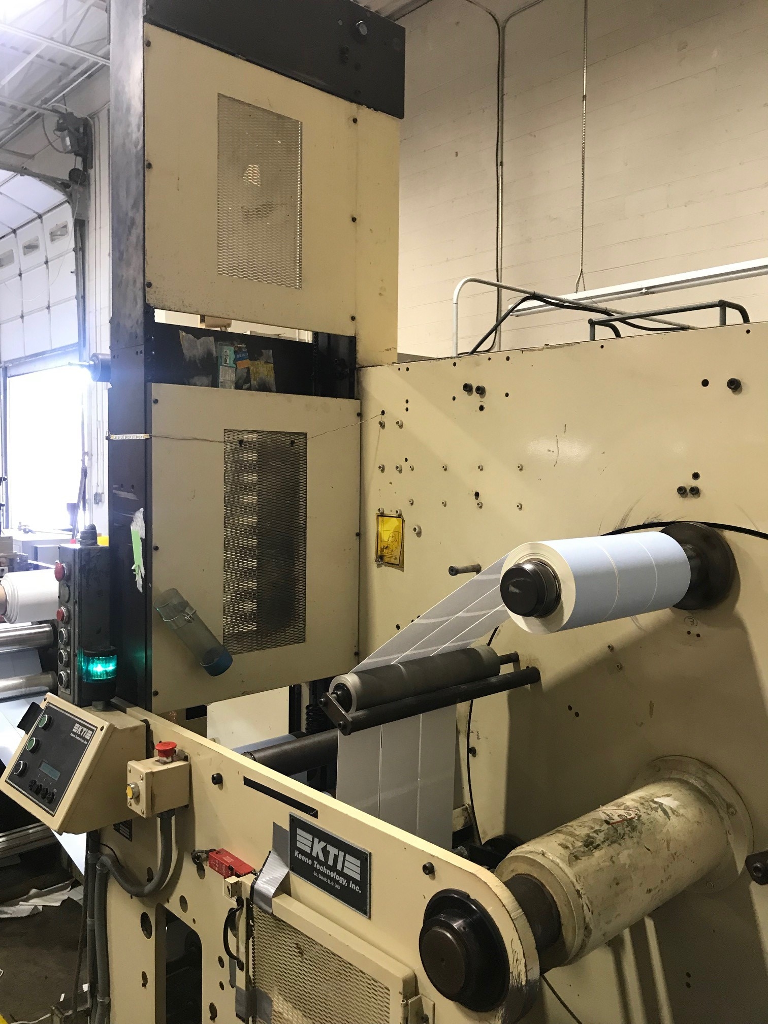 13″ KTI Turret Rewinder
